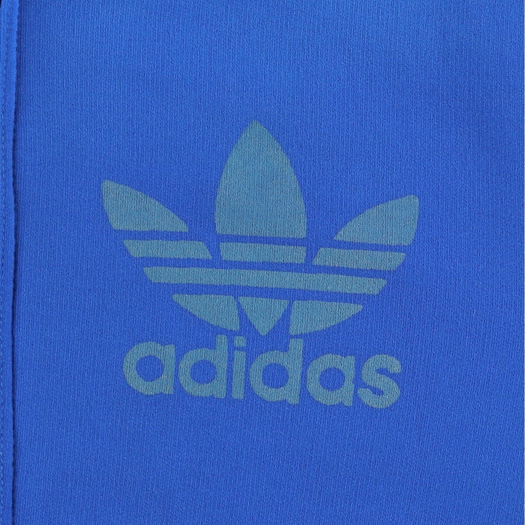 Vintage 1970'S adidas VENTEX track jacket, made in France, men's size L polyamide blue type Vintage Second Hand