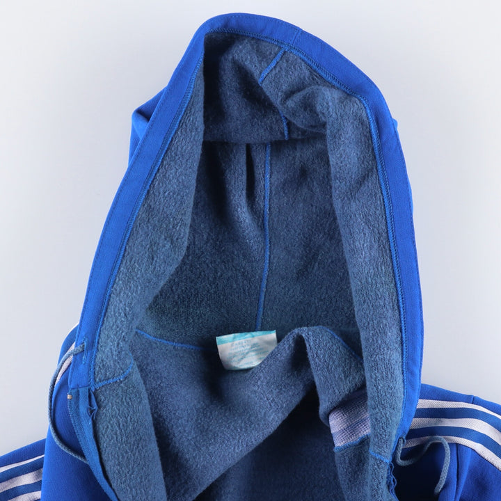 Vintage 1970'S adidas VENTEX track jacket, made in France, men's size L polyamide blue type Vintage Second Hand
