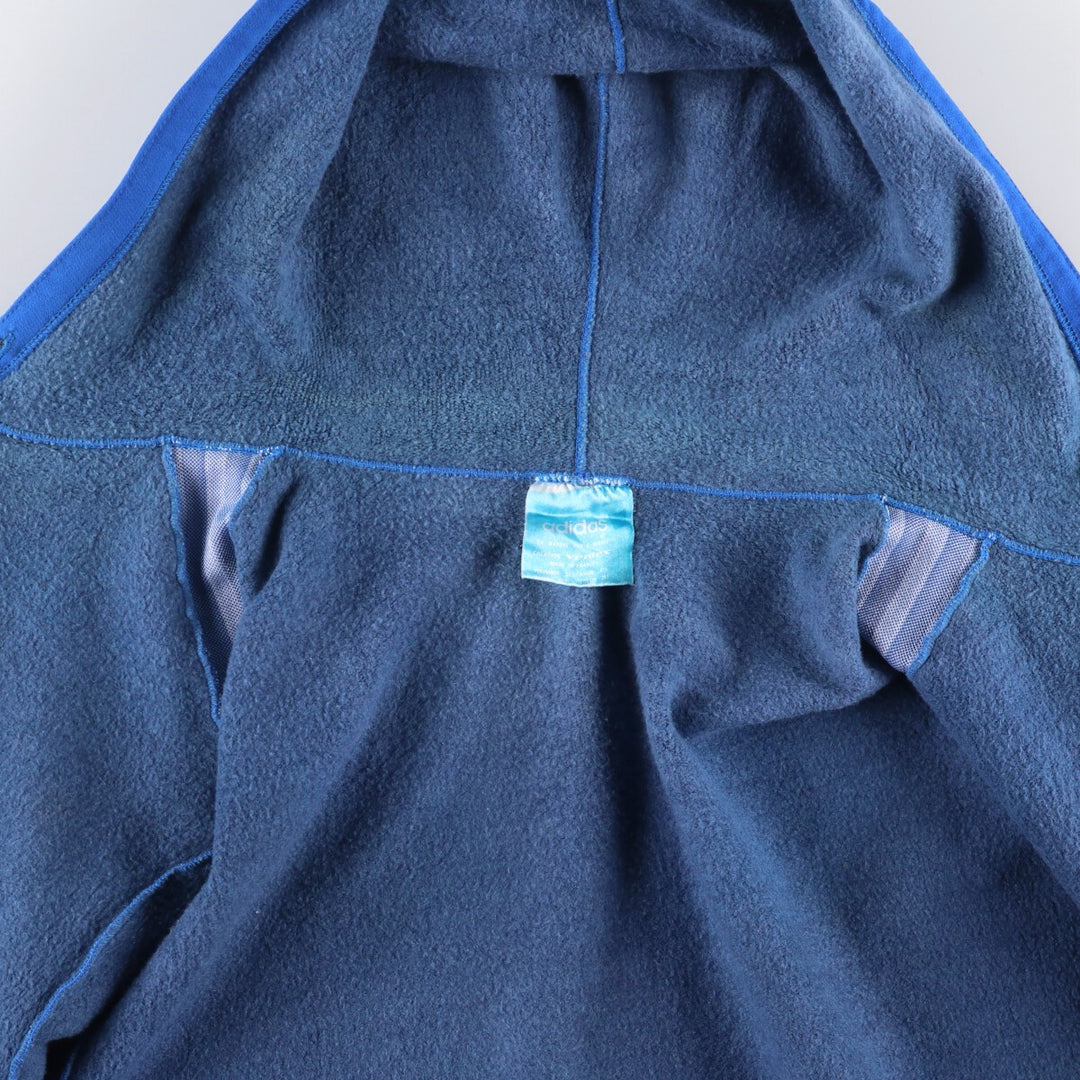 Vintage 1970'S adidas VENTEX track jacket, made in France, men's size L polyamide blue type Vintage Second Hand