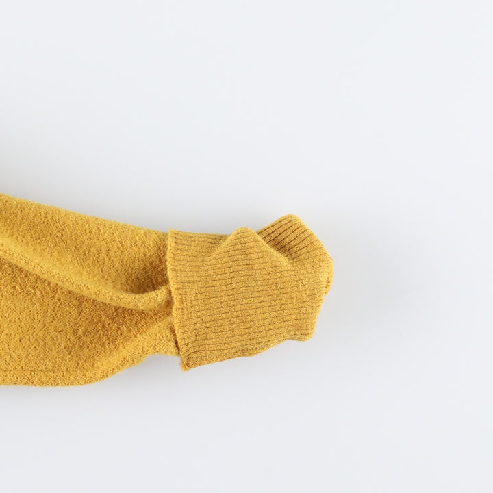 Vintage 60s-70'S Arnold Palmer wool and alpaca knit cardigan, made in the USA, size M, men's alpaca yellow type Vintage Second Hand