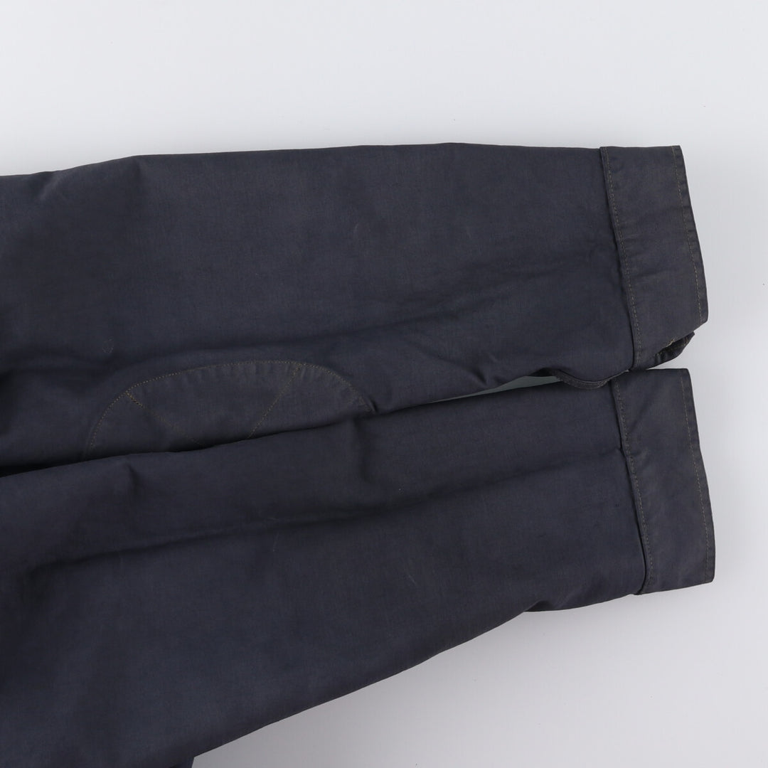 Ralph Lauren POLO by Ralph Lauren moleskin military field jacket, men's size XL cotton navy blue type Vintage Second Hand