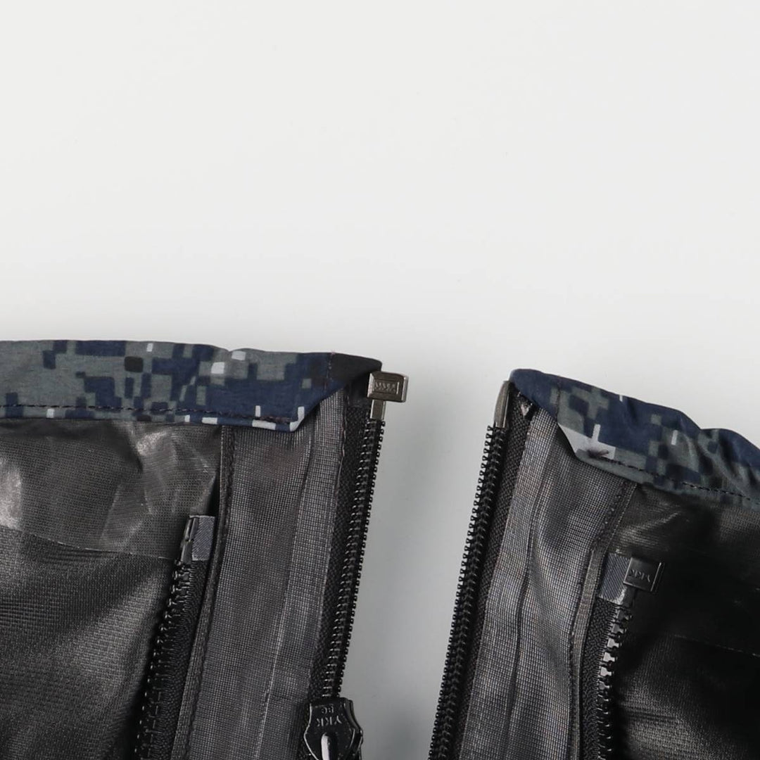 Authentic US Navy Camouflage Pattern NWU Digital Camo Military Gore-Tex Parka, Made in USA, Small Long, Men's Size Small Nylon navy blue type Vintage Second Hand