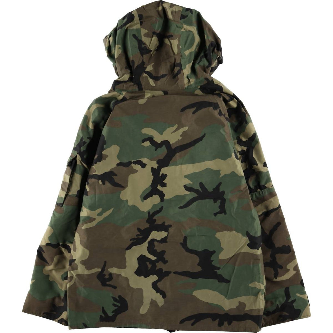 Authentic 2000'S US Military ECWCS 1st Gen Late Model Camouflage Woodland Camo Military Gore-Tex Parka, Made in USA, Size Medium-Regular unclear Khaki type Vintage Second Hand