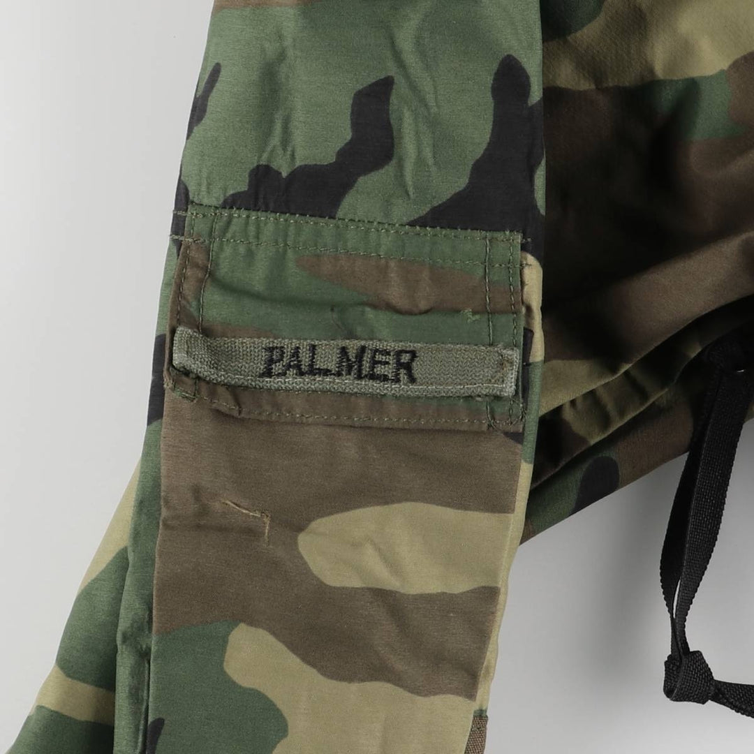 Authentic 2000'S US Military ECWCS 1st Gen Late Model Camouflage Woodland Camo Military Gore-Tex Parka, Made in USA, Size Medium-Regular unclear Khaki type Vintage Second Hand