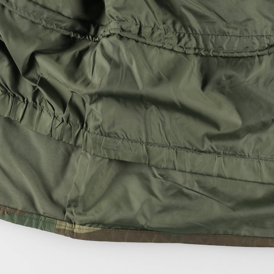 Authentic 2000'S US Military ECWCS 1st Gen Late Model Camouflage Woodland Camo Military Gore-Tex Parka, Made in USA, Size Medium-Regular unclear Khaki type Vintage Second Hand