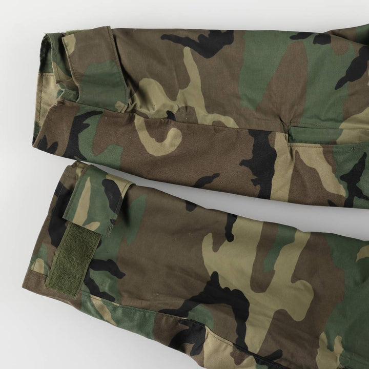 Authentic 2000'S US Military ECWCS 1st Gen Late Model Camouflage Woodland Camo Military Gore-Tex Parka, Made in USA, Size Medium-Regular unclear Khaki type Vintage Second Hand