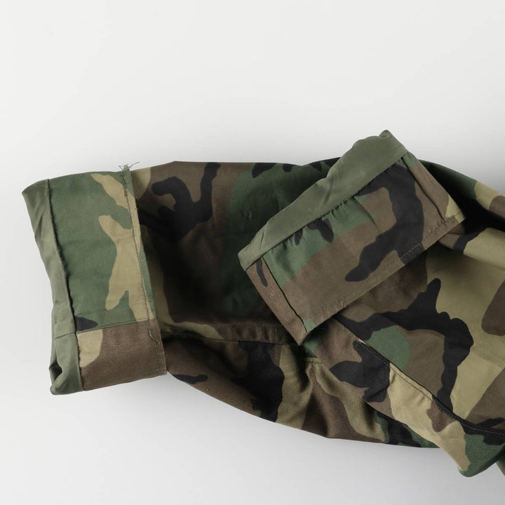 Authentic 2000'S US Military ECWCS 1st Gen Late Model Camouflage Woodland Camo Military Gore-Tex Parka, Made in USA, Size Medium-Regular unclear Khaki type Vintage Second Hand