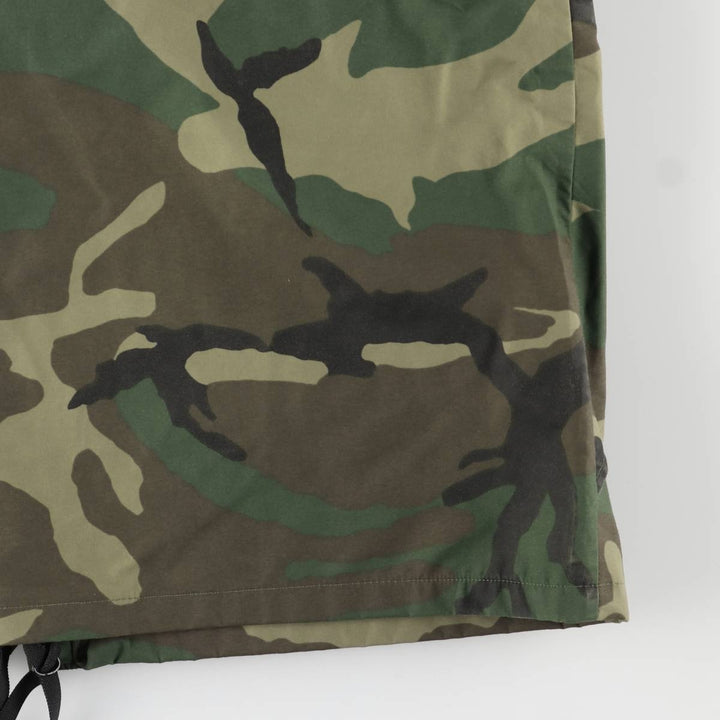 US Military Tennessee Apparel Crop ECWCS Camouflage Pattern Woodland Camo Military Gore-Tex Parka, Medium-Regular Nylon Khaki type Vintage Second Hand