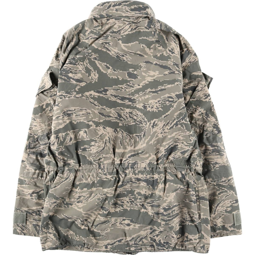 Authentic US military camouflage pattern ABU Digital Tiger Camo ECWCS 2nd Gen Military Gore-Tex Parka, Made in USA, Small Short unclear Beige type Vintage Second Hand