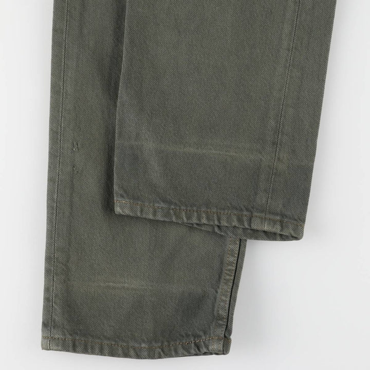 Vintage 1990'S Levi's 501-1629 Straight Denim Pants, Made in USA, Women's Size L (W28) cotton green type Vintage Second Hand
