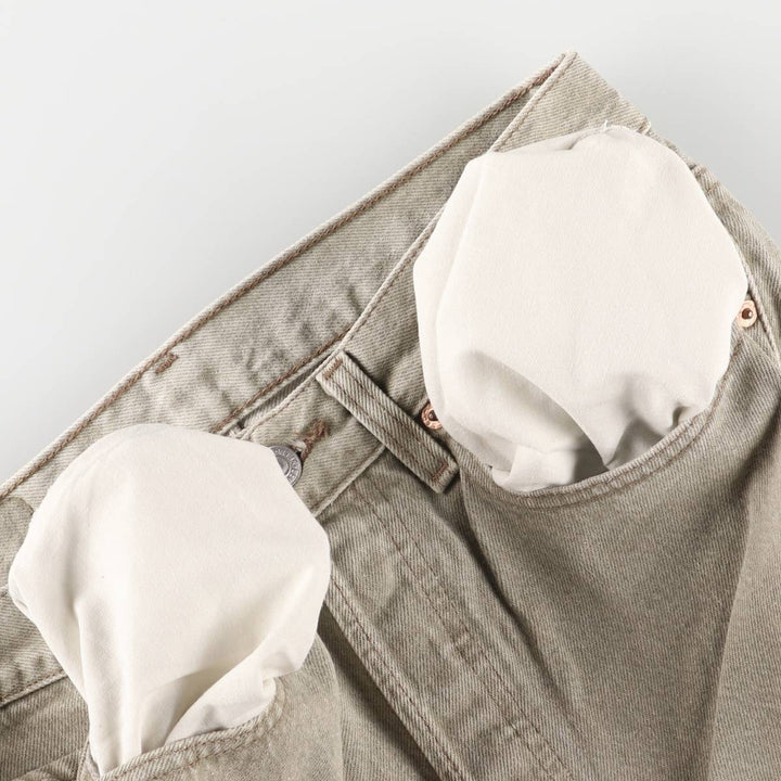 90'S Levi's 501-0642 Straight Denim Pants, Made in USA, Men's, Size W30, Vintage cotton gray type Vintage Second Hand