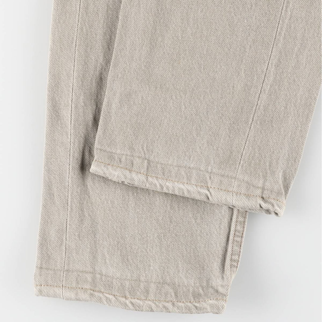 90'S Levi's 501-0642 Straight Denim Pants, Made in USA, Men's, Size W30, Vintage cotton gray type Vintage Second Hand