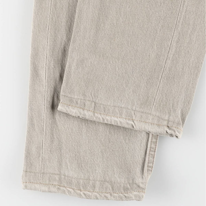 90'S Levi's 501-0642 Straight Denim Pants, Made in USA, Men's, Size W30, Vintage cotton gray type Vintage Second Hand