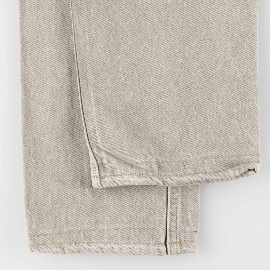 90'S Levi's 501-0642 Straight Denim Pants, Made in USA, Men's, Size W30, Vintage cotton gray type Vintage Second Hand