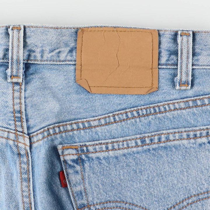 90'S Levi's 00501-0191 Straight Denim Pants, Made in USA, Men's, Size W33, Vintage cotton blue type Vintage Second Hand