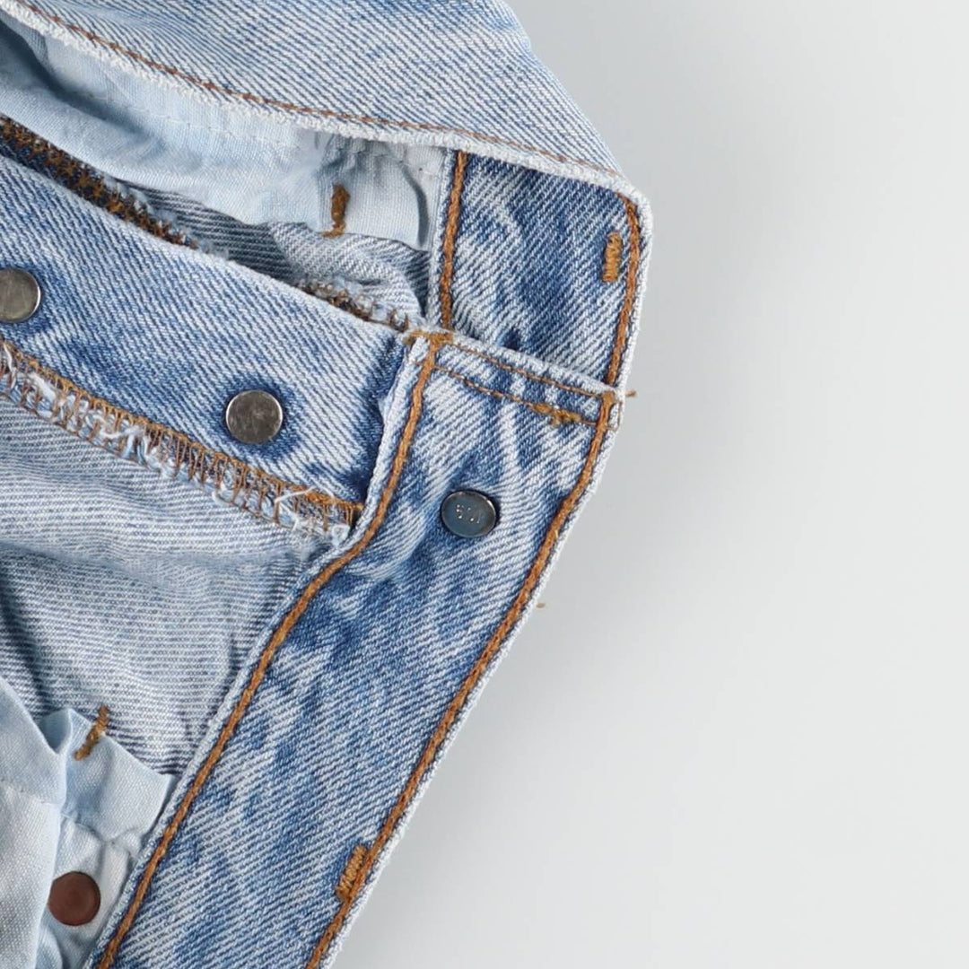 90'S Levi's 00501-0191 Straight Denim Pants, Made in USA, Men's, Size W33, Vintage cotton blue type Vintage Second Hand