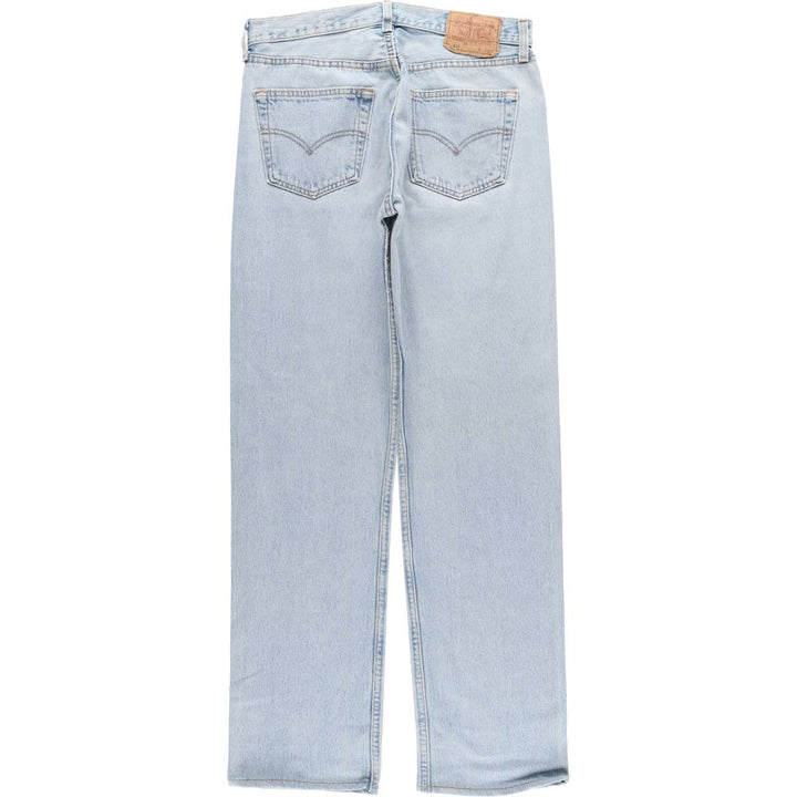 90'S Levi's 501-0134 Straight Denim Pants Made in USA Men's W30 Vintage cotton blue type Vintage Second Hand