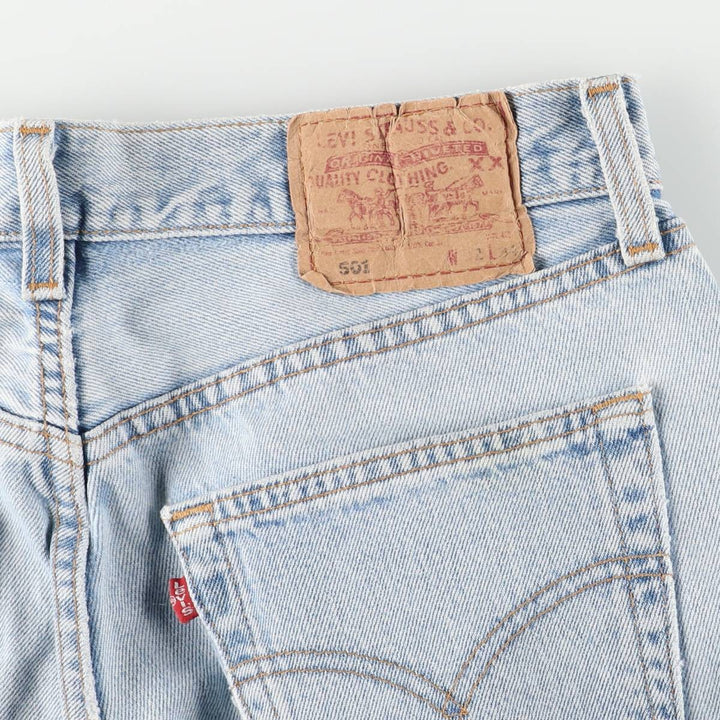 90'S Levi's 501-0134 Straight Denim Pants Made in USA Men's W30 Vintage cotton blue type Vintage Second Hand