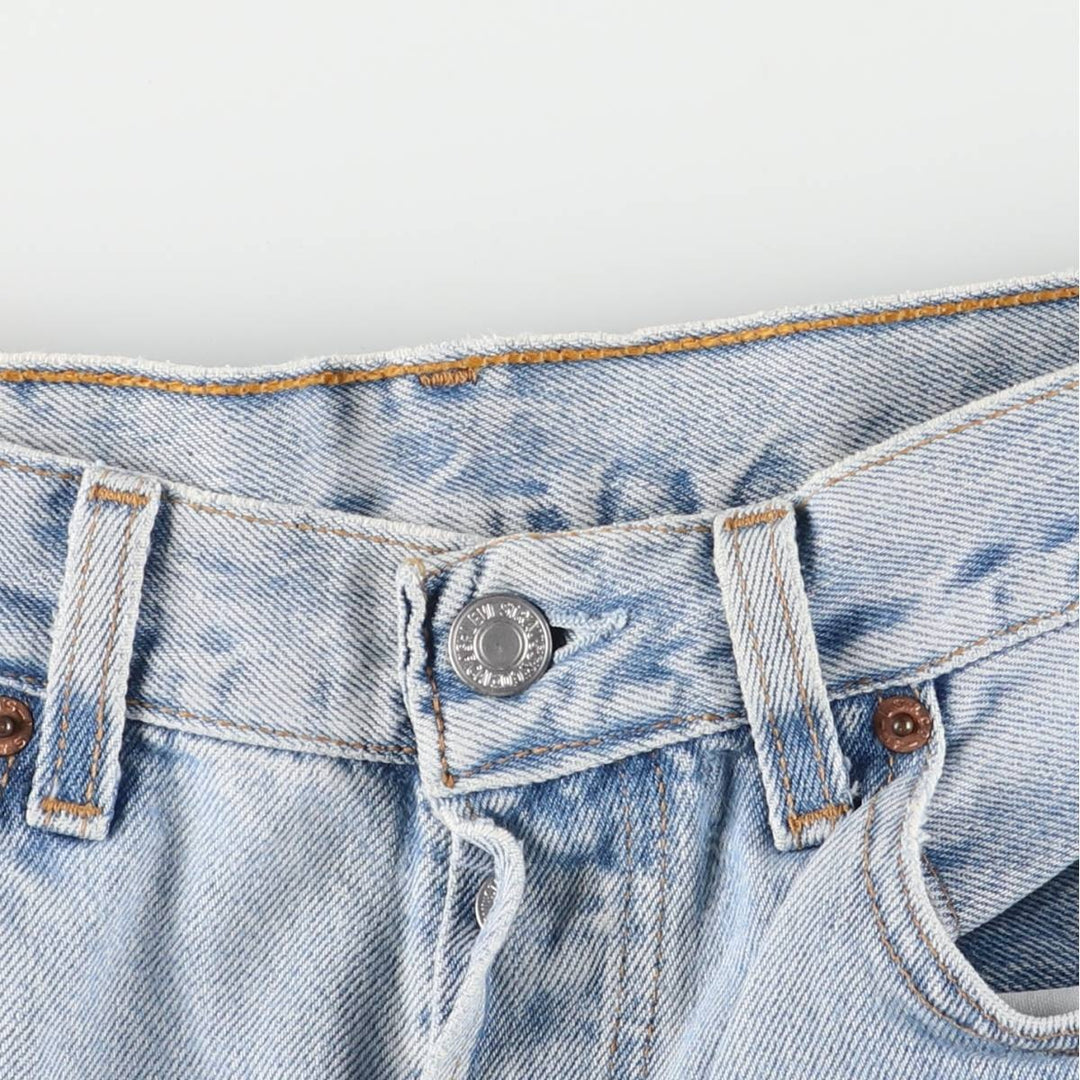 90'S Levi's 501-0134 Straight Denim Pants Made in USA Men's W30 Vintage cotton blue type Vintage Second Hand