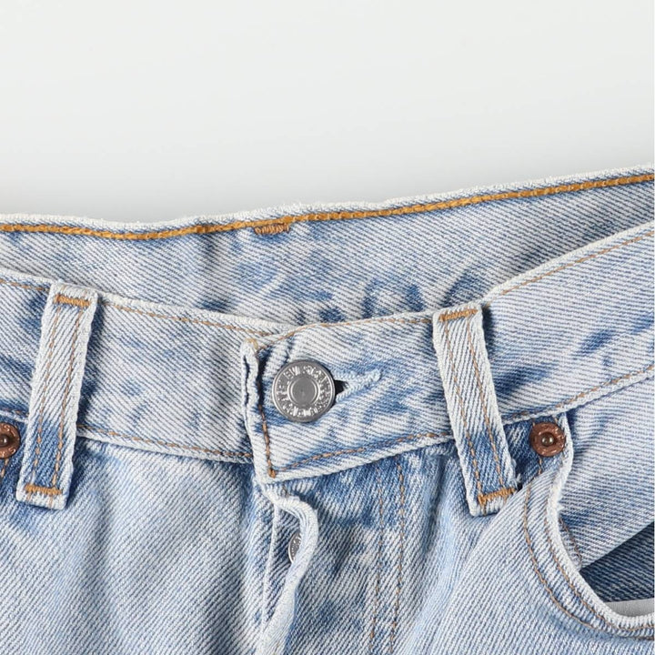 90'S Levi's 501-0134 Straight Denim Pants Made in USA Men's W30 Vintage cotton blue type Vintage Second Hand