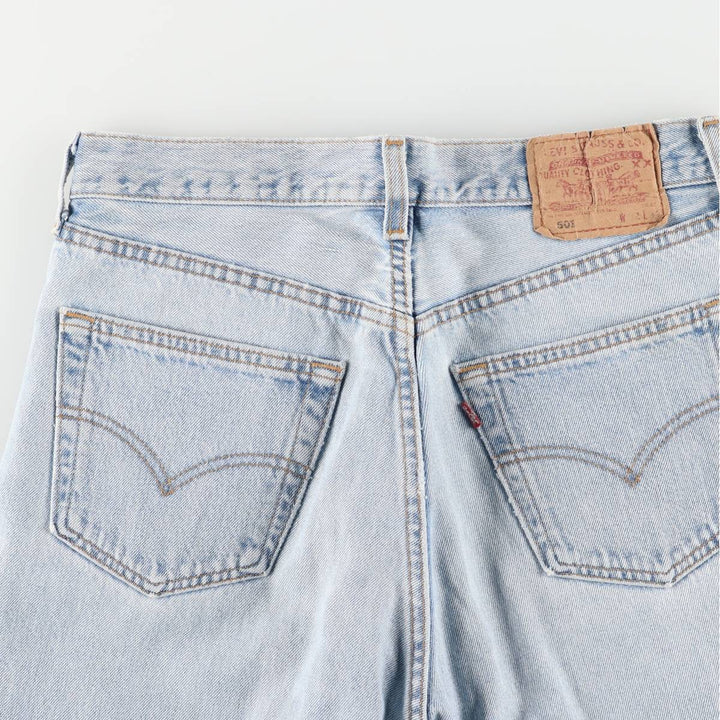 90'S Levi's 501-0134 Straight Denim Pants Made in USA Men's W30 Vintage cotton blue type Vintage Second Hand