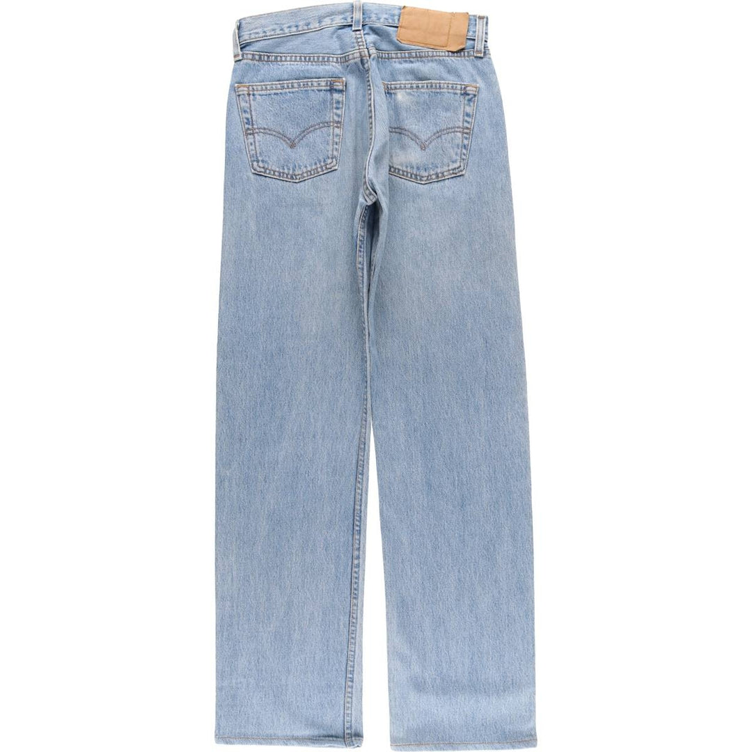 90'S Levi's 501-0193 Straight Denim Pants Made in USA Men's W29 Vintage cotton blue type Vintage Second Hand