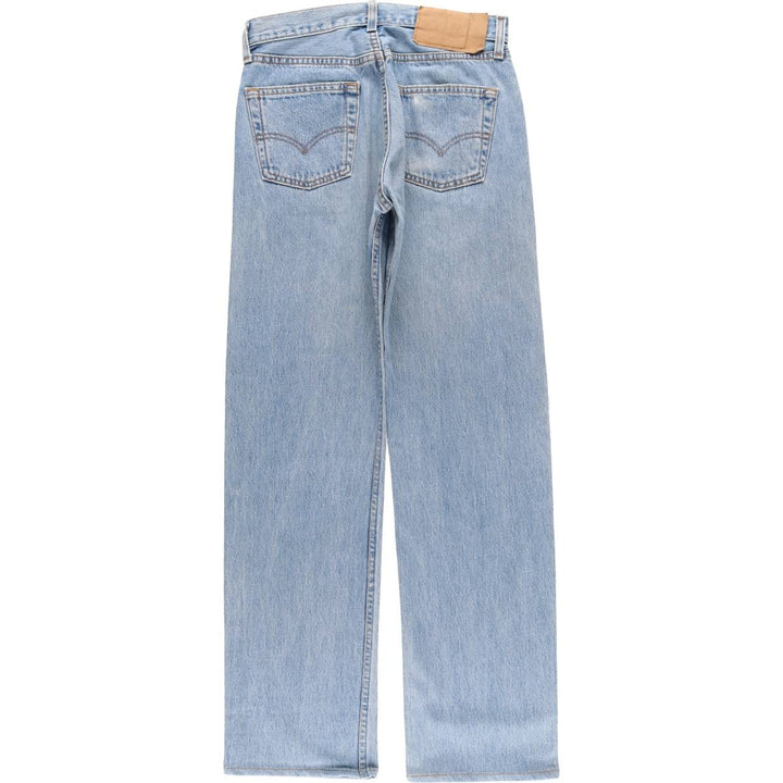 90'S Levi's 501-0193 Straight Denim Pants Made in USA Men's W29 Vintage cotton blue type Vintage Second Hand