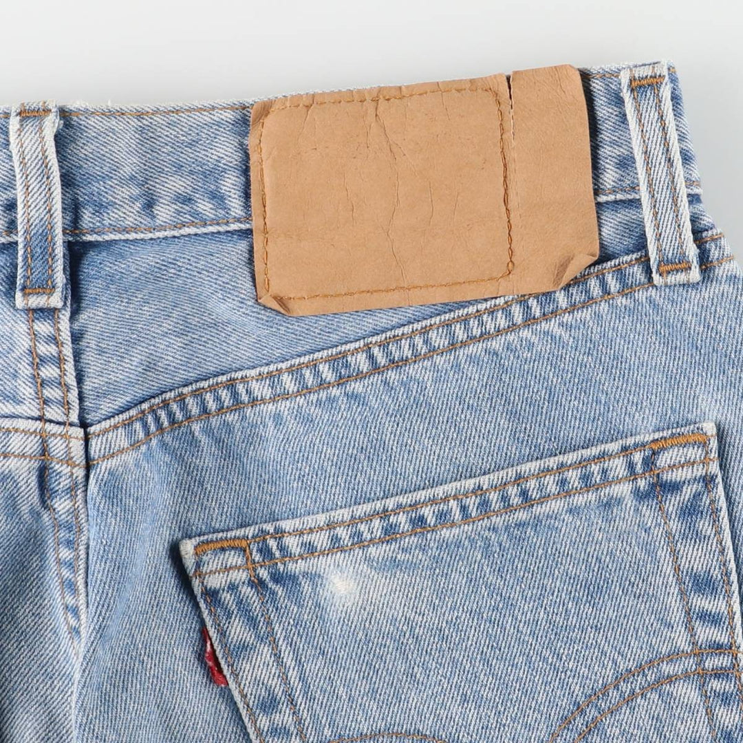 90'S Levi's 501-0193 Straight Denim Pants Made in USA Men's W29 Vintage cotton blue type Vintage Second Hand