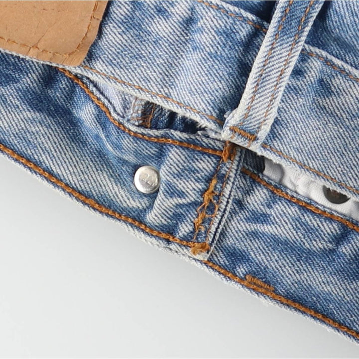 90'S Levi's 501-0193 Straight Denim Pants Made in USA Men's W29 Vintage cotton blue type Vintage Second Hand
