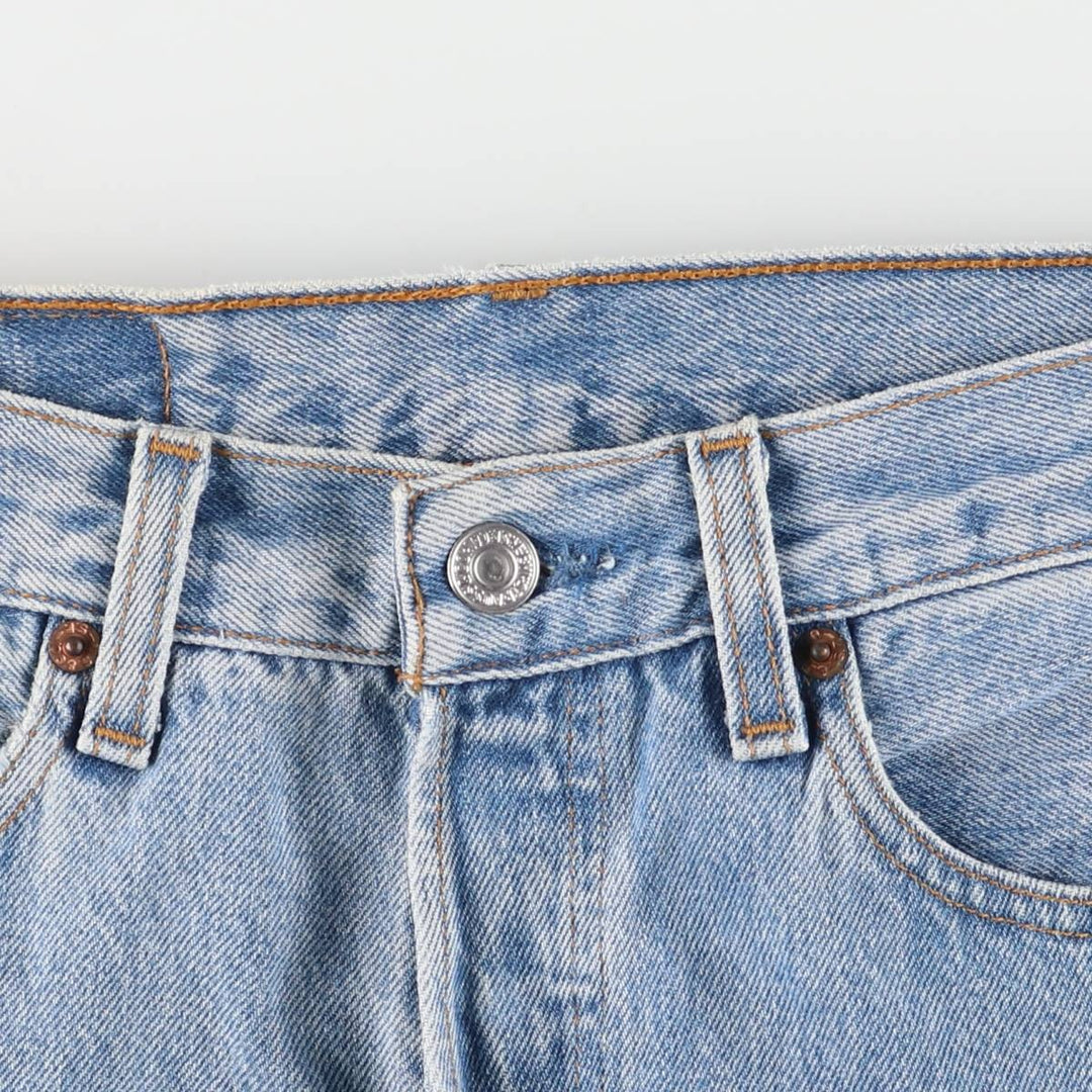 90'S Levi's 501-0193 Straight Denim Pants Made in USA Men's W29 Vintage cotton blue type Vintage Second Hand