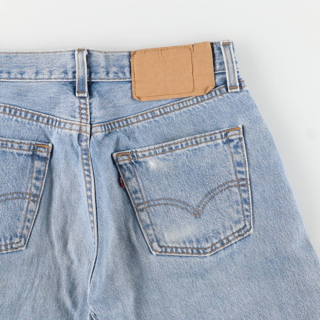90'S Levi's 501-0193 Straight Denim Pants Made in USA Men's W29 Vintage cotton blue type Vintage Second Hand