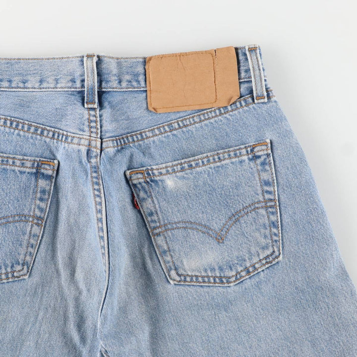 90'S Levi's 501-0193 Straight Denim Pants Made in USA Men's W29 Vintage cotton blue type Vintage Second Hand