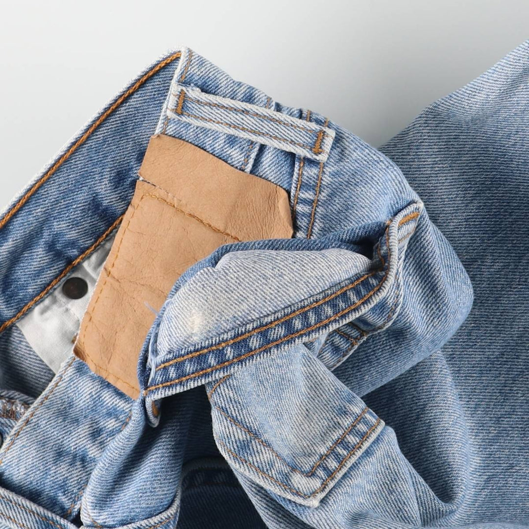 90'S Levi's 501-0193 Straight Denim Pants Made in USA Men's W29 Vintage cotton blue type Vintage Second Hand