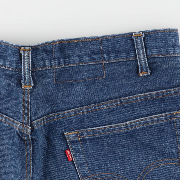 Vintage 1980'S Levi's 517-0217 bootcut denim pants, made in the USA, men's size 35. unclear blue type Vintage Second Hand