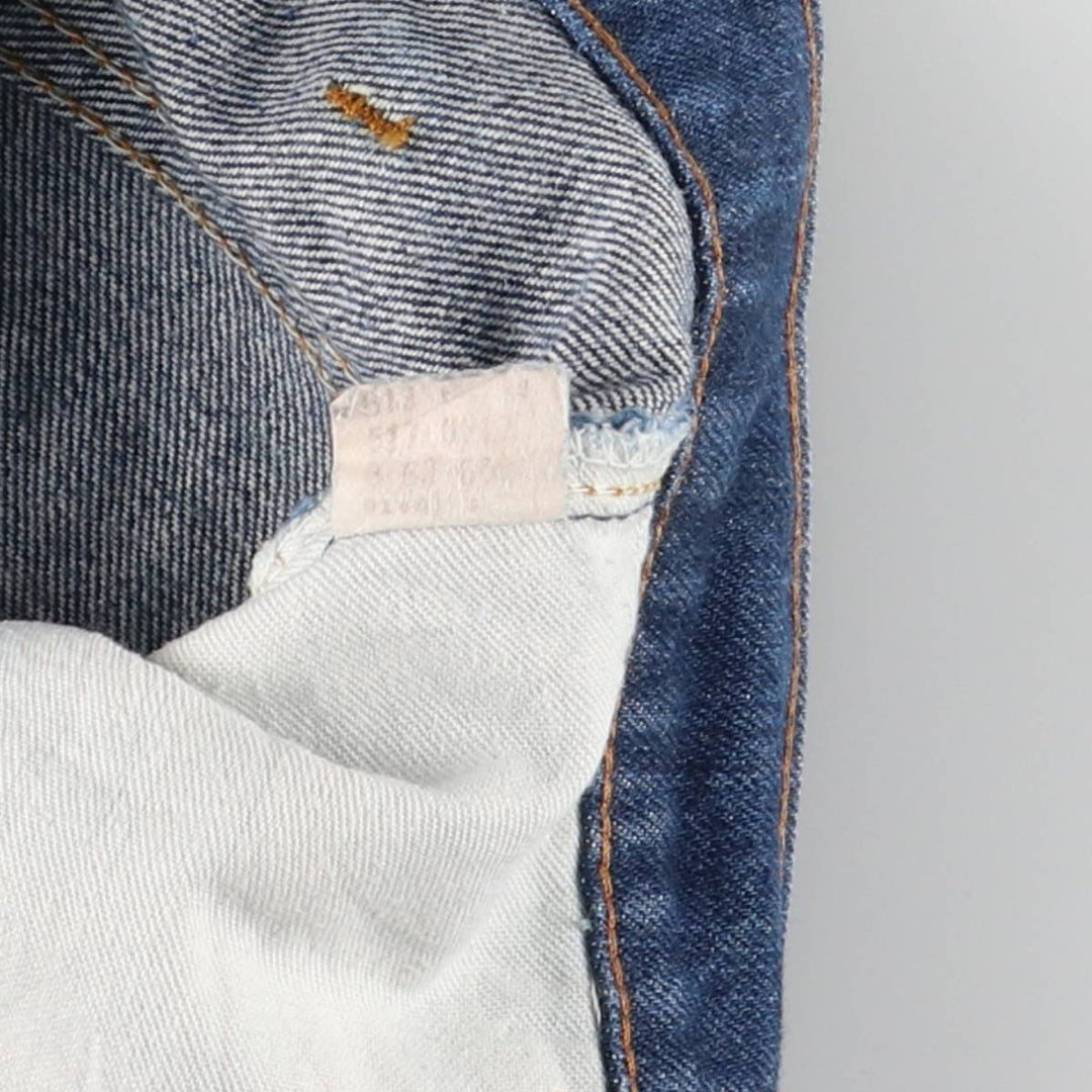 Vintage 1980'S Levi's 517-0217 bootcut denim pants, made in the USA, men's size 35. unclear blue type Vintage Second Hand