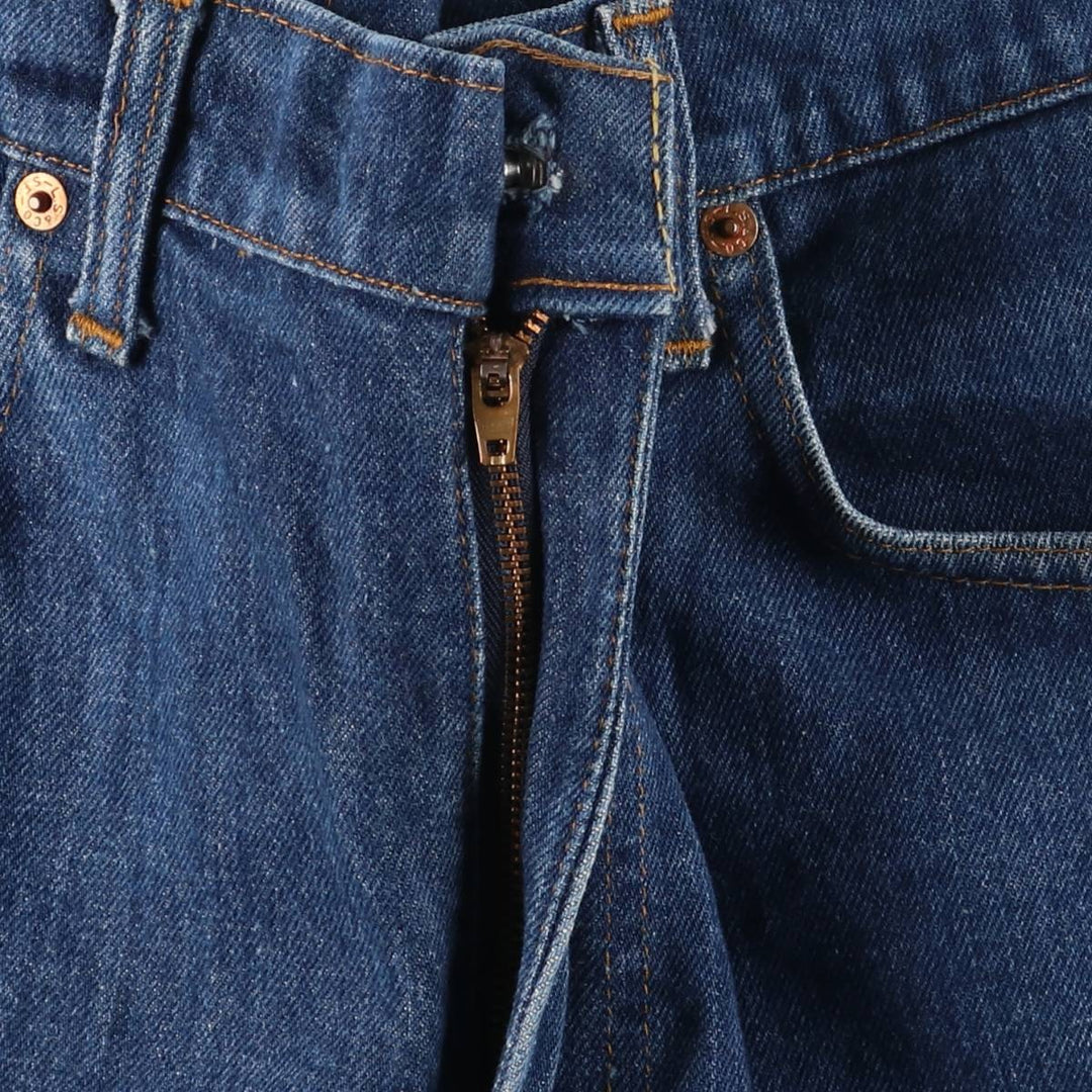 Vintage 1980'S Levi's 517-0217 bootcut denim pants, made in the USA, men's size 35. unclear blue type Vintage Second Hand