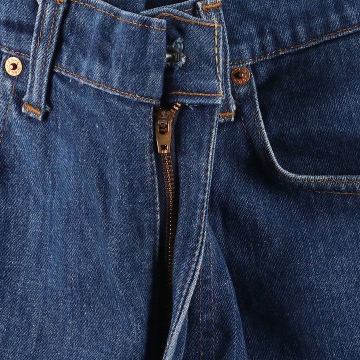 Vintage 1980'S Levi's 517-0217 bootcut denim pants, made in the USA, men's size 35. unclear blue type Vintage Second Hand