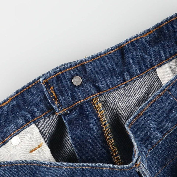 Vintage 1980'S Levi's 517-0217 bootcut denim pants, made in the USA, men's size 35. unclear blue type Vintage Second Hand