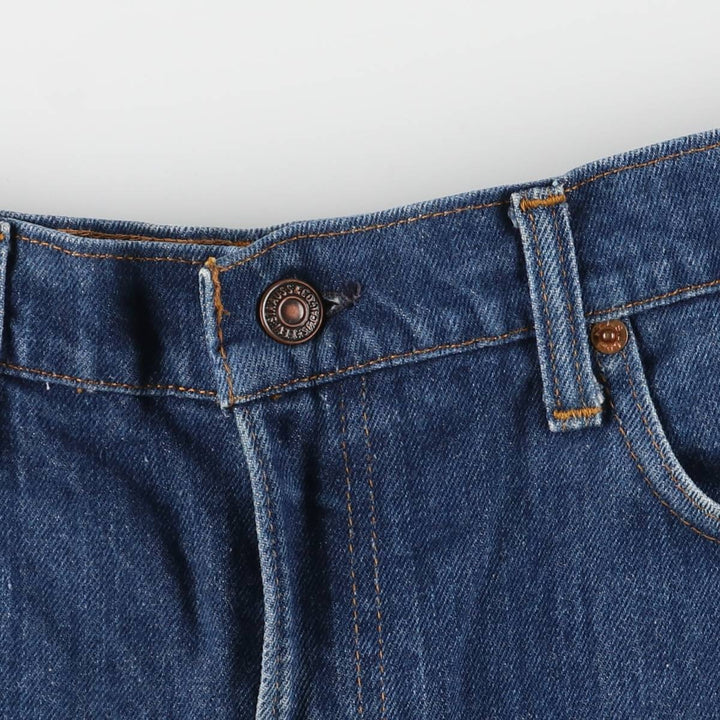 Vintage 1980'S Levi's 517-0217 bootcut denim pants, made in the USA, men's size 35. unclear blue type Vintage Second Hand