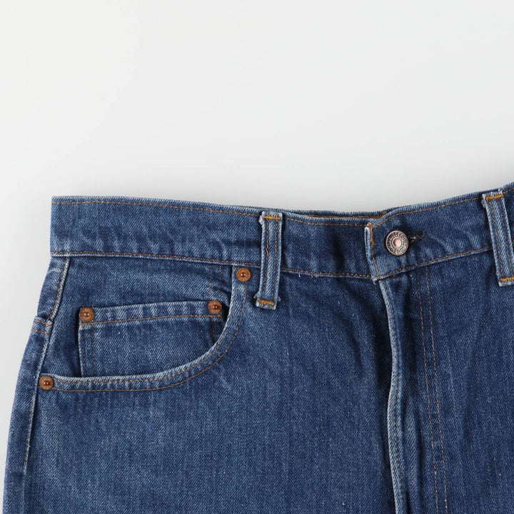 Vintage 1980'S Levi's 517-0217 bootcut denim pants, made in the USA, men's size 35. unclear blue type Vintage Second Hand