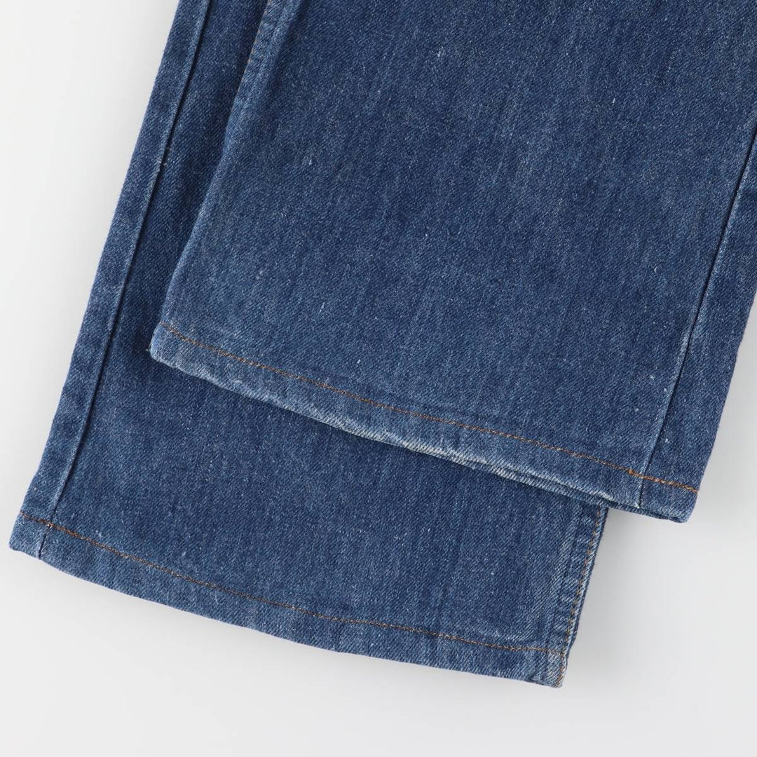 Vintage 1980'S Levi's 517-0217 bootcut denim pants, made in the USA, men's size 35. unclear blue type Vintage Second Hand