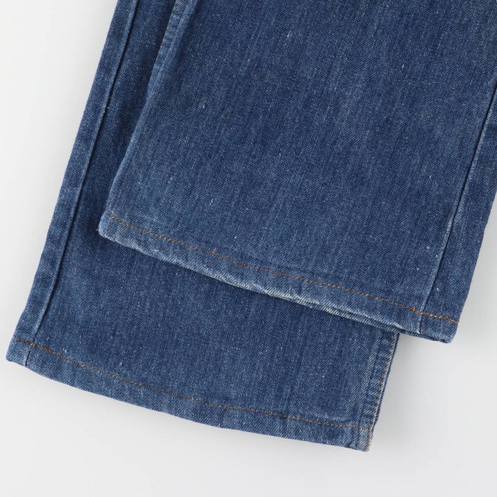 Vintage 1980'S Levi's 517-0217 bootcut denim pants, made in the USA, men's size 35. unclear blue type Vintage Second Hand