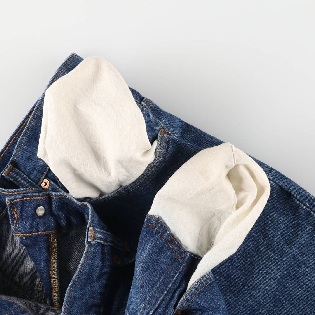 Vintage 1980'S Levi's 517-0217 bootcut denim pants, made in the USA, men's size 35. unclear blue type Vintage Second Hand
