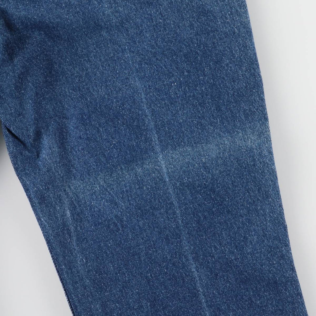 90'S Levi's 517 20517-0217 Orange Tab Bootcut Denim Pants, Made in USA, Men's Size W32, Vintage cotton Navy blue Vintage Second Hand