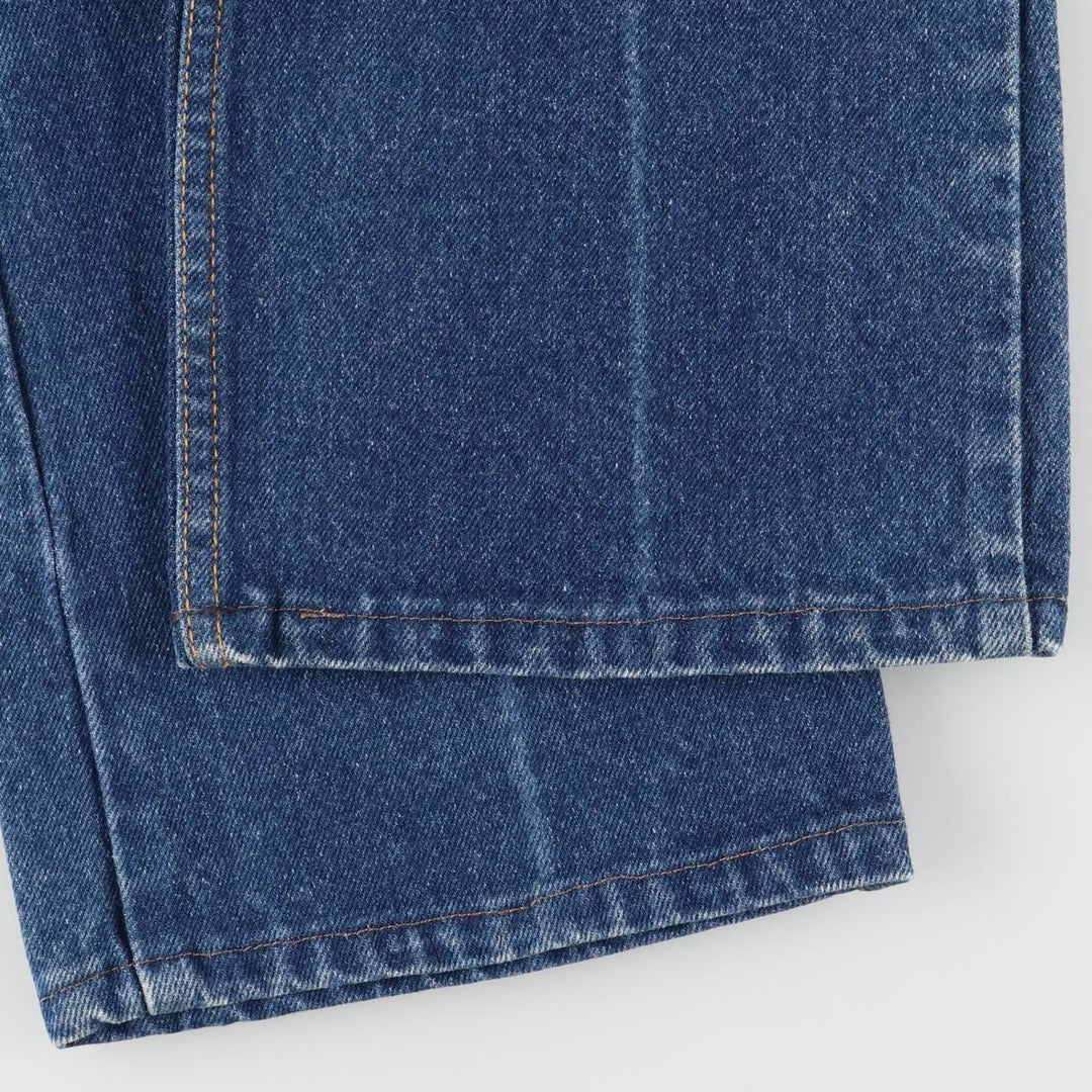 90'S Levi's 517 20517-0217 Orange Tab Bootcut Denim Pants, Made in USA, Men's Size W32, Vintage cotton Navy blue Vintage Second Hand