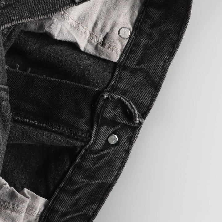 90s-00'S Levi's 40550-4159 Black Denim Tapered Denim Pants, Made in the USA, Men's Size W32, Vintage cotton black type Vintage Second Hand