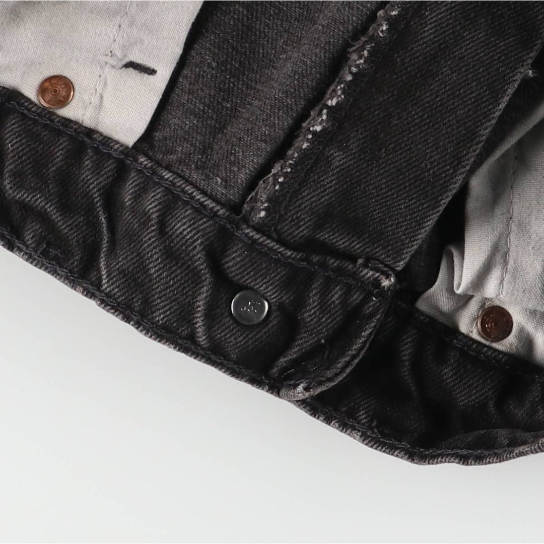 90'S Levi's 550 Relaxed Fit Tapered Leg Black Denim Pants, Men's, Vintage, Size W30 cotton black type Vintage Second Hand