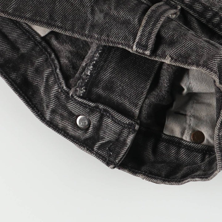 90'S Levi's 550 Relaxed Fit Tapered Leg Black Denim Pants, Men's, Vintage, Size W33 cotton black type Vintage Second Hand