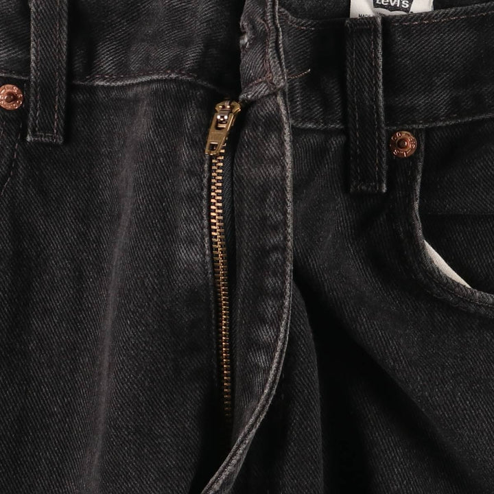 2000'S Levi's 505-0260 Regular Fit Tapered Denim Pants, Men's, Size 34 cotton black type Vintage Second Hand