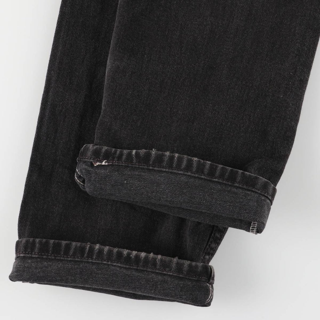 2000'S Levi's 505-0260 Regular Fit Tapered Denim Pants, Men's, Size 34 cotton black type Vintage Second Hand